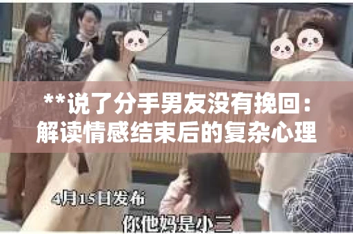 **说了分手男友没有挽回：解读情感结束后的复杂心理与现实**