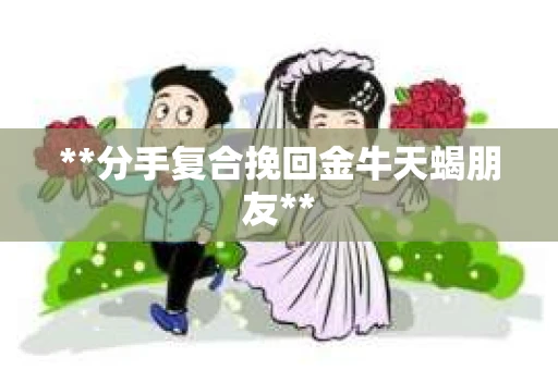 **分手复合挽回金牛天蝎朋友**