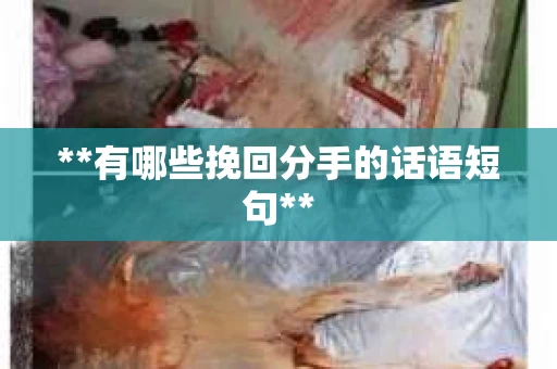 **有哪些挽回分手的话语短句**