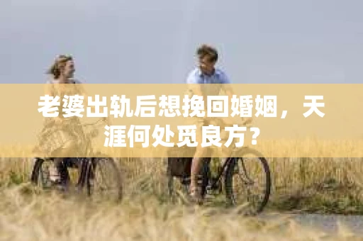 老婆出轨后想挽回婚姻，天涯何处觅良方？
