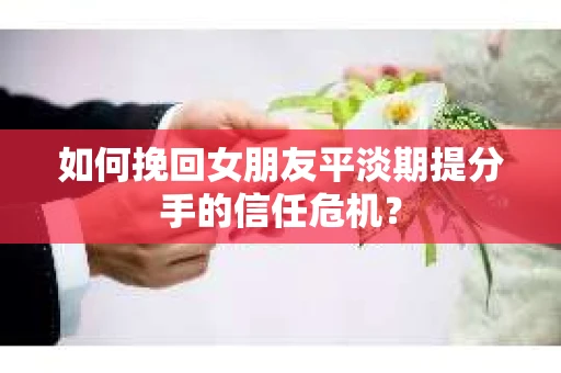 如何挽回女朋友平淡期提分手的信任危机？