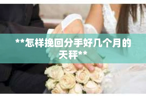 **怎样挽回分手好几个月的天秤**