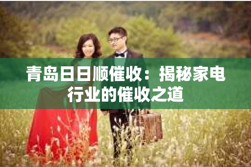 青岛日日顺催收：揭秘家电行业的催收之道