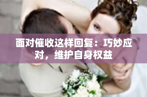 面对催收这样回复：巧妙应对，维护自身权益