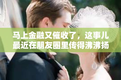马上金融又催收了，这事儿最近在朋友圈里传得沸沸扬扬。说实话，我也有点好奇，这马上金融到底是怎么回事？催收又是怎么一回事？今天，我就来跟大家聊聊这个话题。