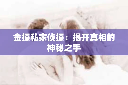 金探私家侦探：揭开真相的神秘之手