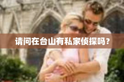 请问在台山有私家侦探吗？