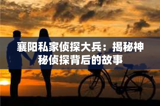 襄阳私家侦探大兵：揭秘神秘侦探背后的故事
