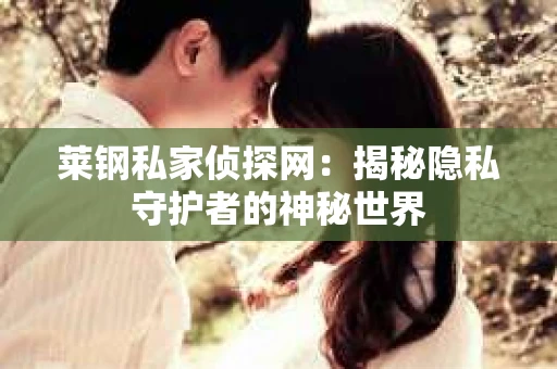 莱钢私家侦探网：揭秘隐私守护者的神秘世界