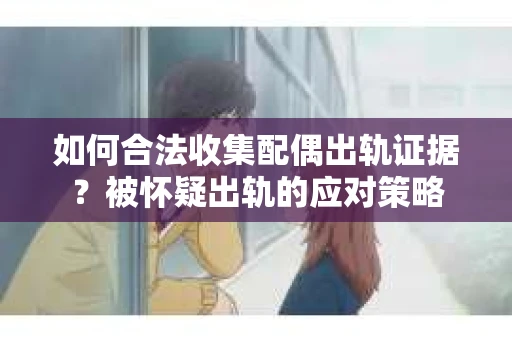 如何合法收集配偶出轨证据？被怀疑出轨的应对策略