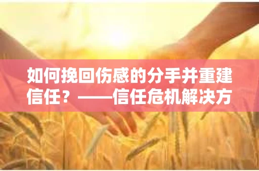 如何挽回伤感的分手并重建信任?——信任危机解决方案 如何挽回伤感的分手并重建信任?——信任危机解决方案