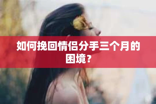 如何挽回情侣分手三个月的困境？
